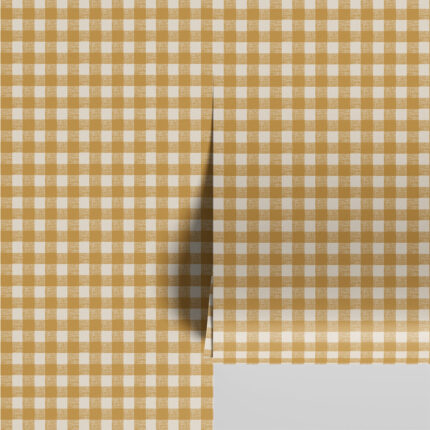 Maqoljln Honey Gingham Wallpaper
