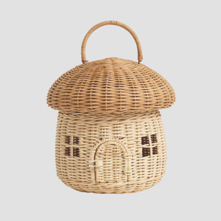 Maqoljln Oatmeal Mushroom Basket